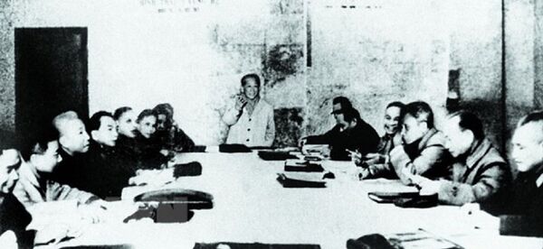 Bộ Chính trị Quân ủy Trung ương họp tại Tổng hành dinh. - Sputnik Việt Nam