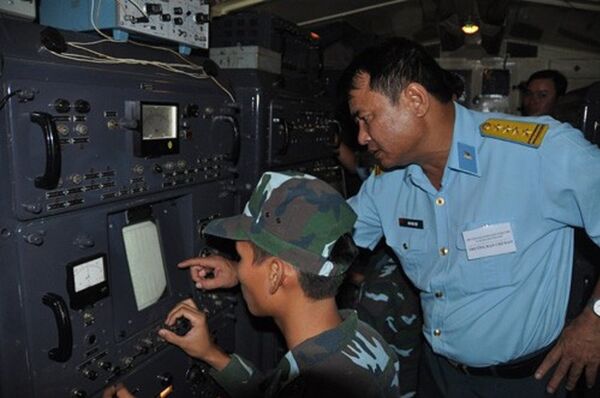 Đại tá Bùi Văn Tiệp, nguyên Sư đoàn trưởng Sư đoàn 367, Quân chủng Phòng không - Không quân.  - Sputnik Việt Nam