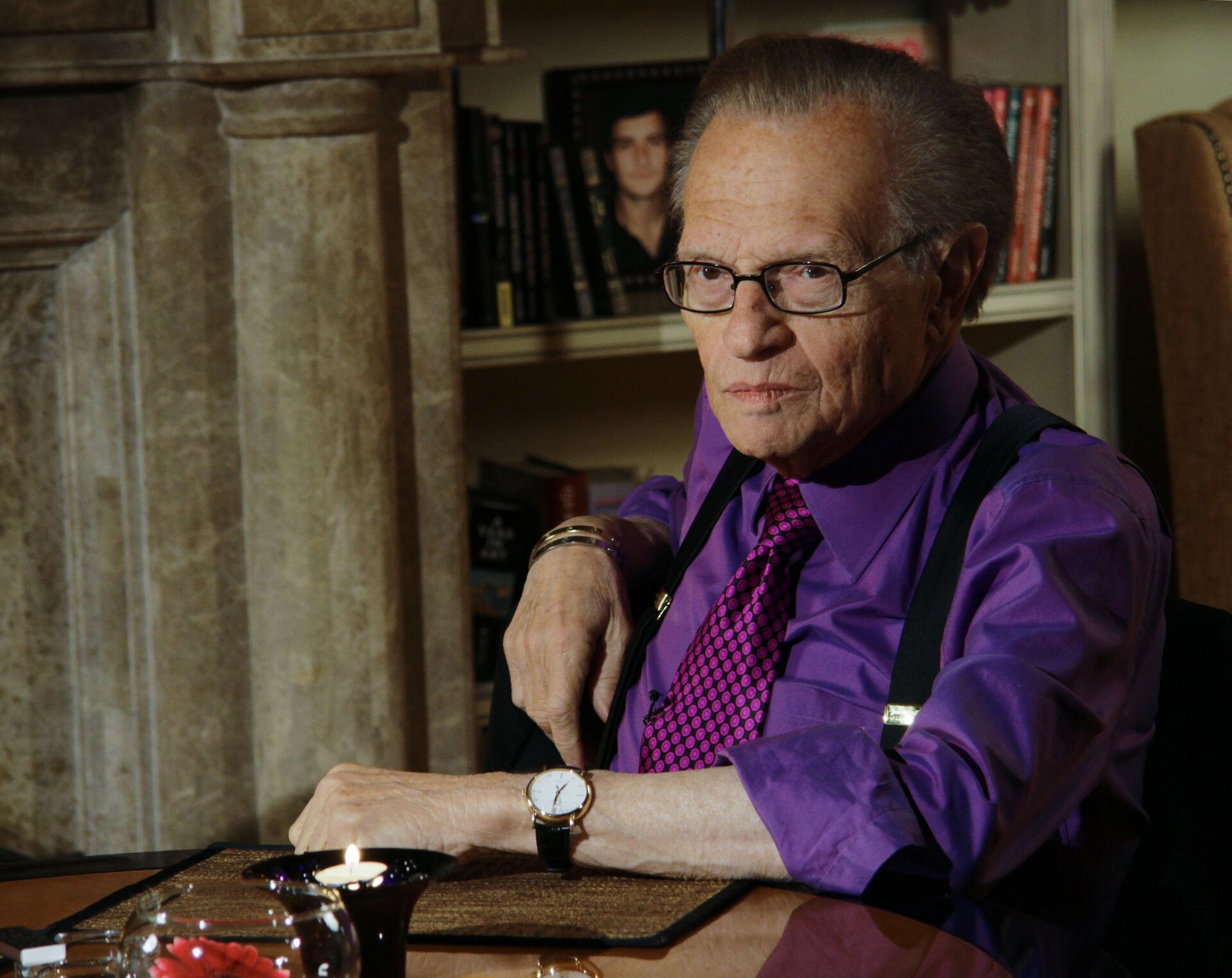 MC truyền hình nổi tiếng Larry King - Sputnik Việt Nam, 1920, 20.12.2021