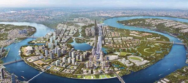 Khu đô thị mới Thủ Thiêm đã bị thất lạc bản đồ quy hoạch. - Sputnik Việt Nam