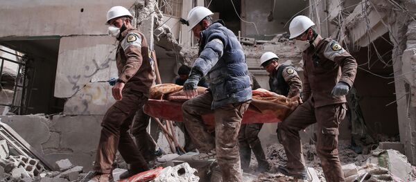 “Mũ bảo hiểm trắng” “Mũ bảo hiểm trắng” - Sputnik Việt Nam