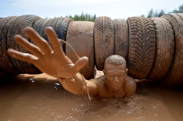 Thành viên của cuộc đua vượt chướng ngại vật Bison Race, Belarusia Thành viên của cuộc đua vượt chướng ngại vật Bison Race, Belarusia - Sputnik Việt Nam