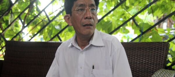 Ông Lê Văn Lung, đại diện cho nhóm 71 hộ dân khiếu kiện về vấn đề tranh chấp đất ở Thủ Thiêm - Sputnik Việt Nam