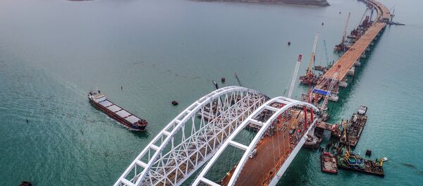 Xây dựng cầu Crưm - Sputnik Việt Nam