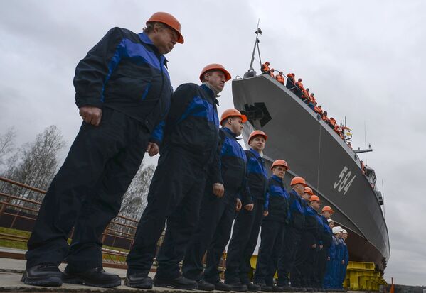 Hạ thủy tàu tên lửa “Shkval” ở Saint-Peterburg - Sputnik Việt Nam