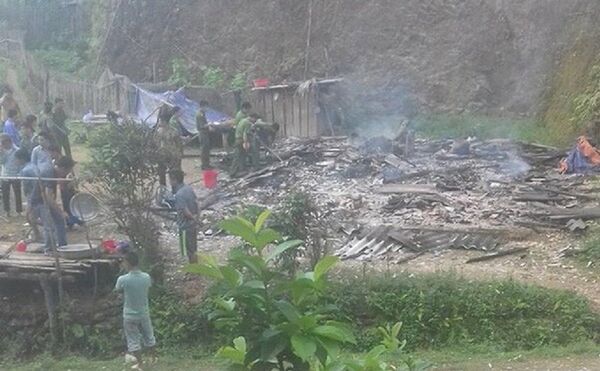 Hiện trường vụ án hiếp dâm bất thành, thanh niên sát hại 4 người ở Cao Bằng - Sputnik Việt Nam