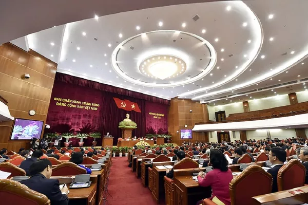 Quang cảnh Hội nghị Trung ương 7. Quang cảnh Hội nghị Trung ương 7. - Sputnik Việt Nam