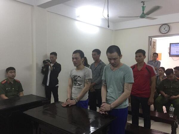 Các bị cáo tại phiên tòa Các bị cáo tại phiên tòa - Sputnik Việt Nam