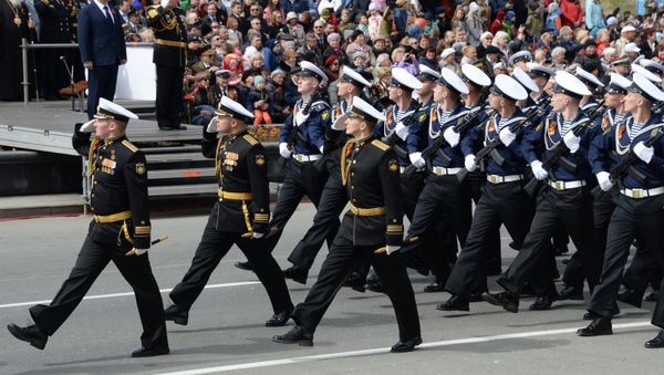 Diễu binh ở Vladivostok Diễu binh ở Vladivostok - Sputnik Việt Nam