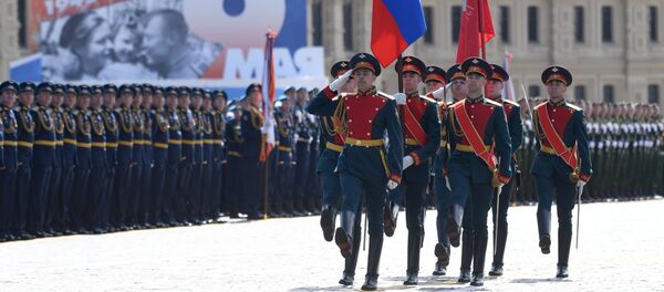 Diễu binh kỷ niệm 73 năm Chiến thắng trong Chiến tranh Vệ quốc Vĩ đại 1941-1945 - Sputnik Việt Nam