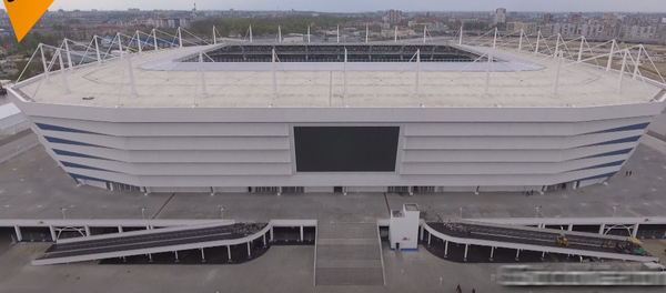 Cảnh sân vận động  Kaliningrad từ tầm chim bay - Sputnik Việt Nam