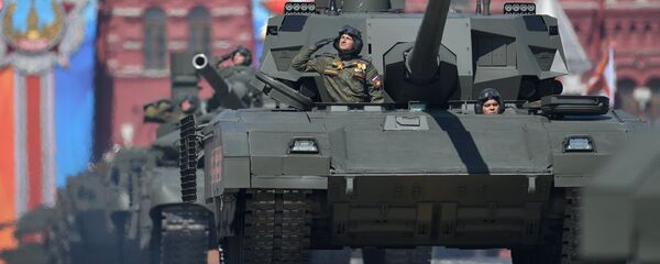T-14 “Armata” tại Diễu binh kỷ niệm 73 năm Chiến thắng trong Chiến tranh Vệ quốc Vĩ đại 1941-1945 - Sputnik Việt Nam
