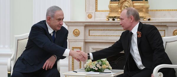 Trong điện Kremlin đã diễn ra cuộc hội đàm của Tổng thống Nga Vladimir Putin và Thủ tướng Israel Benjamin Netanyahu - Sputnik Việt Nam