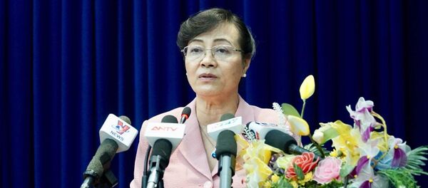 Bà Nguyễn Thị Quyết Tâm, Chủ tịch HĐND trả lời cử tri quận 2 Bà Nguyễn Thị Quyết Tâm, Chủ tịch HĐND trả lời cử tri quận 2 - Sputnik Việt Nam