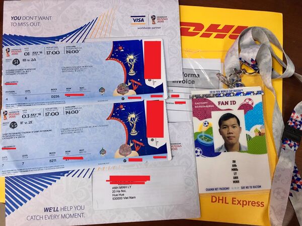 FAN ID của anh Lý Anh Minh - Sputnik Việt Nam