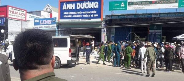 Hiện trường vụ tai nạn - Sputnik Việt Nam