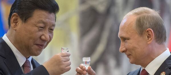Ngày 21 tháng Năm 2014. Chuyến thăm chính thức của Tổng thống Vladimir Putin đến Trung Quốc - Sputnik Việt Nam