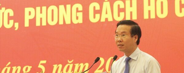 Ông Võ Văn Thưởng - Ủy viên Bộ Chính trị, Bí thư Trung ương Đảng, Trưởng Ban Tuyên giáo Trung ương Ông Võ Văn Thưởng - Ủy viên Bộ Chính trị, Bí thư Trung ương Đảng, Trưởng Ban Tuyên giáo Trung ương - Sputnik Việt Nam