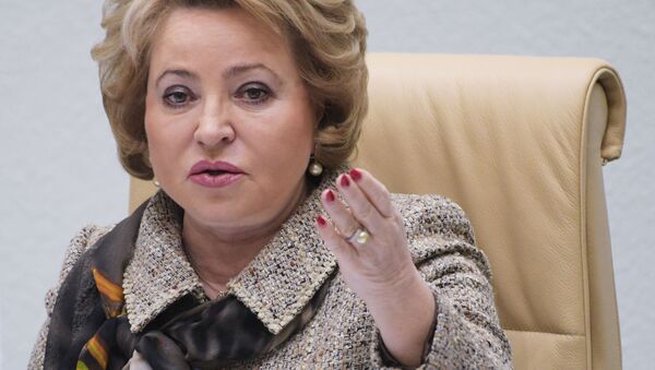 Valentina Matvienko - Sputnik Việt Nam