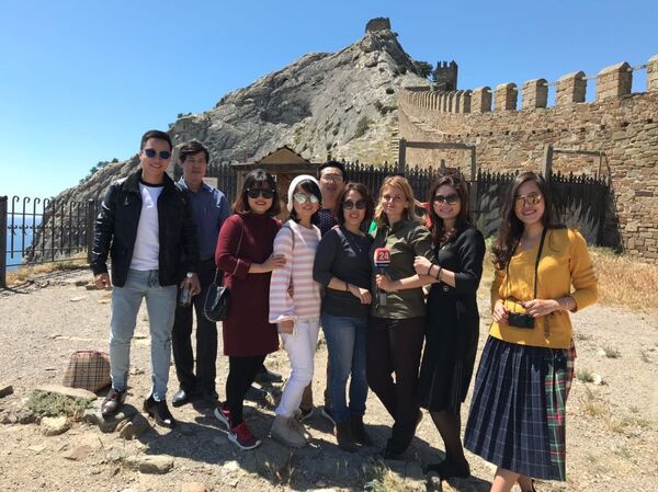 Phái đoàn đại diện các công ty du lịch Việt Nam trong chuyến thăm Crưm - Sputnik Việt Nam