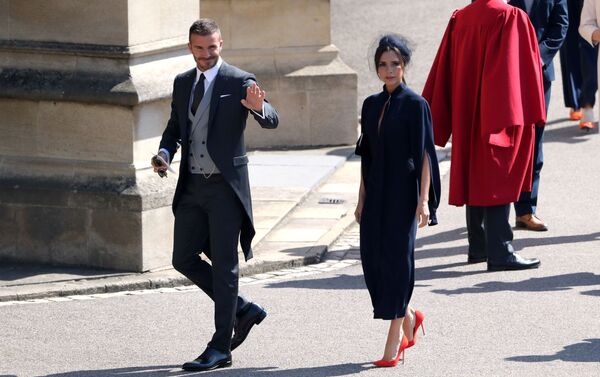 Vợ chồng David và Victoria Beckham - Sputnik Việt Nam