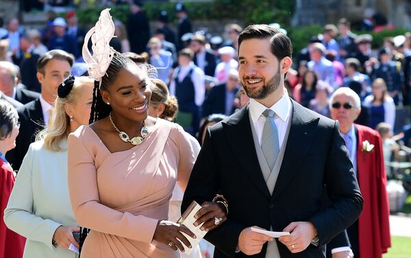 Nữ vận động viên tennis Serena Williams và chồng Alexis Ohanian - Sputnik Việt Nam