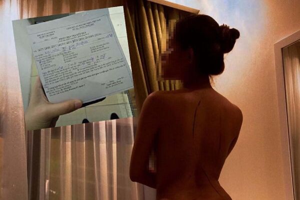 Một trong những bức ảnh phần lưng của Kim Phượng do họa sĩ Ngô Lực chụp - Sputnik Việt Nam