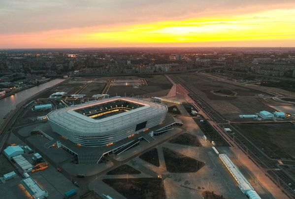 Sân vận động Đấu trường Kaliningrad, nơi diễn ra các trận bóng đá của World Cup 2018 - Sputnik Việt Nam