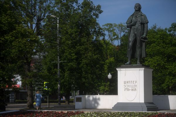 Tượng đài Schiller ở Kaliningrad - Sputnik Việt Nam