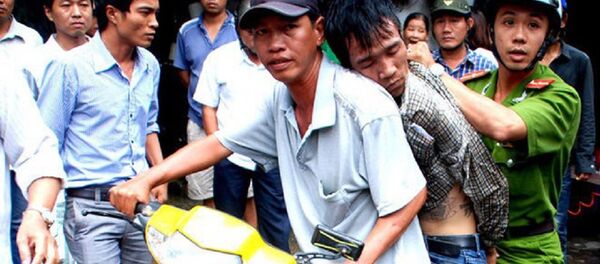 Tên cướp táo tợn trên đường ở TP.HCM đã bị công an và người dân bắt giữ - Sputnik Việt Nam