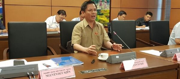 Bộ trưởng GTVT Nguyễn Văn Thể. Bộ trưởng GTVT Nguyễn Văn Thể. - Sputnik Việt Nam