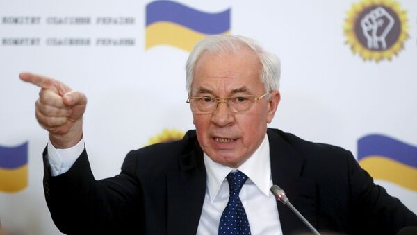 Cựu Thủ tướng Ukraina Nikolai Azarov - Sputnik Việt Nam