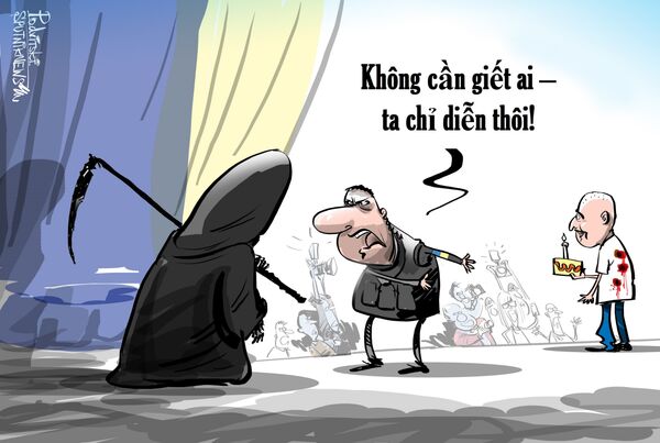 Tiết mục không chết người của gánh xiếc Ukraina - Sputnik Việt Nam