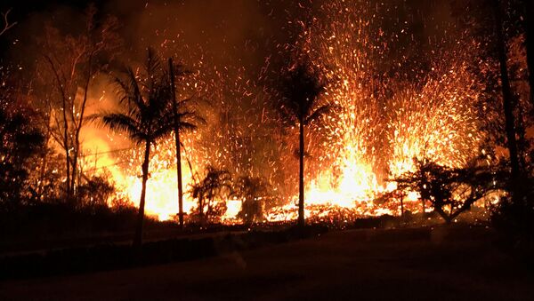 Núi lửa Kilauea ở Hawaii - Sputnik Việt Nam