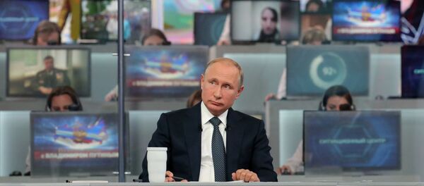 Giao lưu trực tuyến với Tổng thống Vladimir Putin - Sputnik Việt Nam