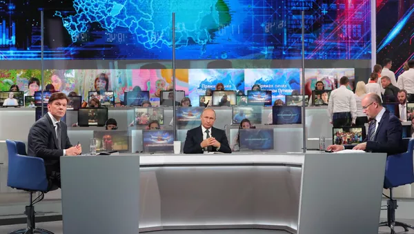 Giao lưu trực tuyến với Tổng thống Vladimir Putin