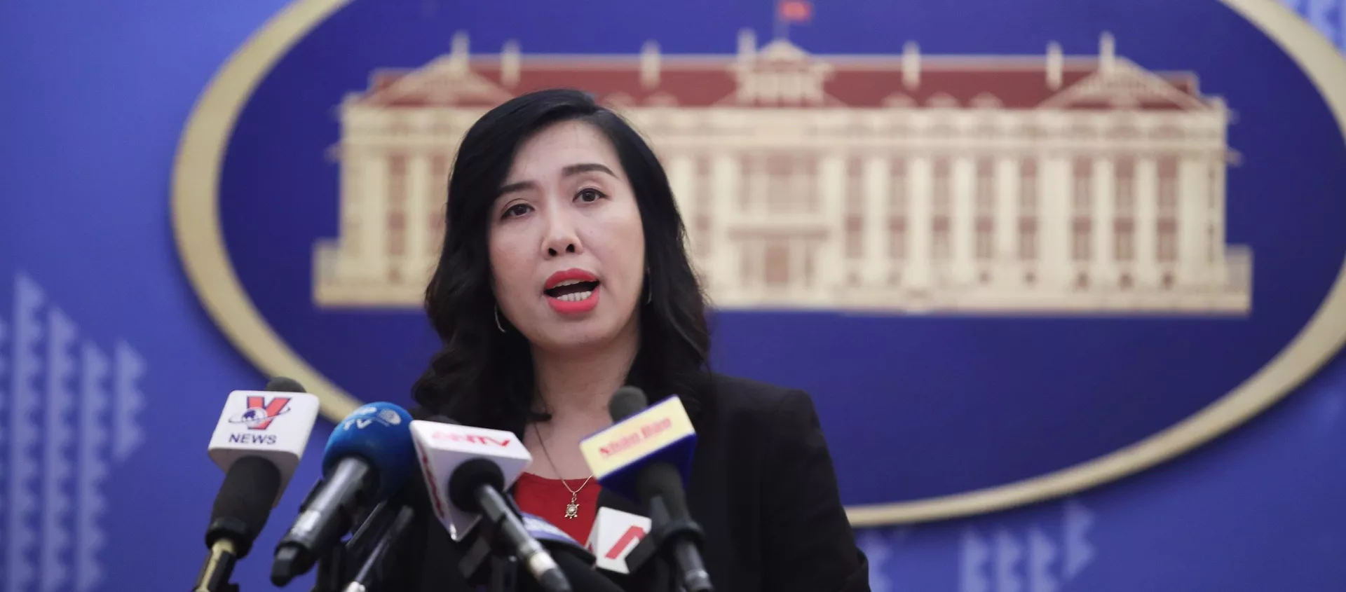 Người phát ngôn Bộ Ngoại giao Lê Thị Thu Hằng - Sputnik Việt Nam, 1920, 08.06.2018