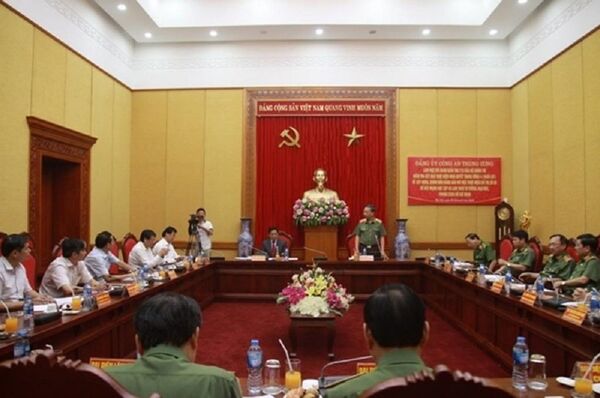 Bộ Chính trị kiểm tra Đảng ủy Công an Trung ương - Sputnik Việt Nam