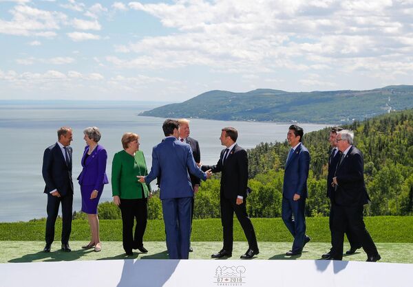 G7 tại Canada G7 tại Canada - Sputnik Việt Nam