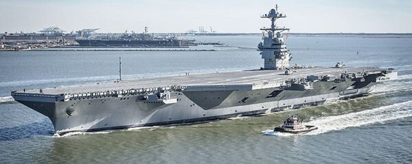 Tàu sân bay CVN-78 Gerald R. Ford Tàu sân bay CVN-78 Gerald R. Ford - Sputnik Việt Nam