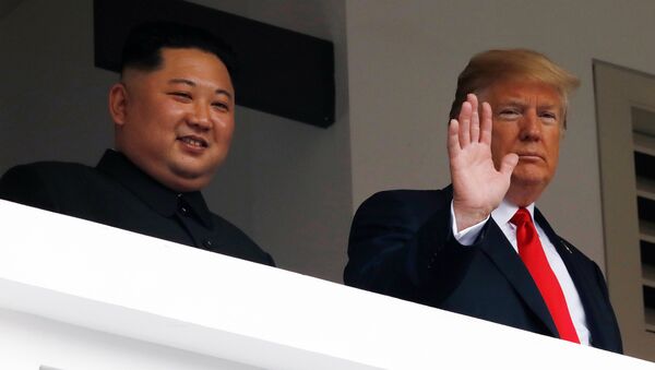 Kim Jong-un và Donald Trump - Sputnik Việt Nam