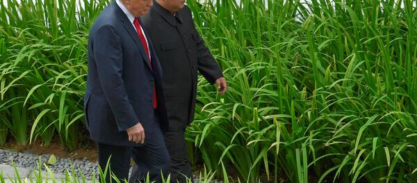 Kim Jong-un và Donald Trump - Sputnik Việt Nam