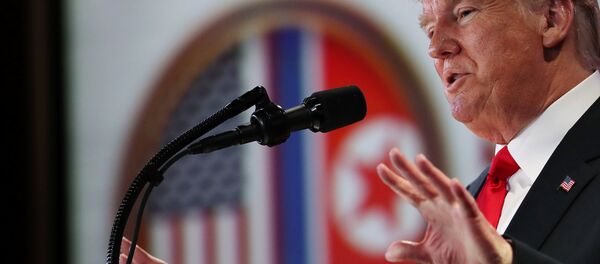 Donald Trump tại Singapore - Sputnik Việt Nam