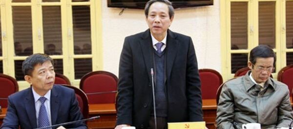 Ông Hoàng Đăng Quang, Bí thư Tỉnh ủy tỉnh Quảng Bình. Ông Hoàng Đăng Quang, Bí thư Tỉnh ủy tỉnh Quảng Bình. - Sputnik Việt Nam