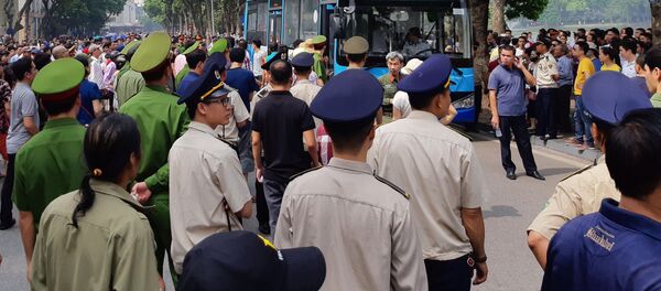 Biểu tình phản đối thông qua Luật Đặc Khu tại Thủ đô Hà Nội - Sputnik Việt Nam