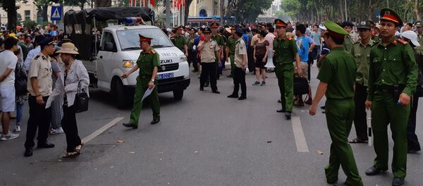 Biểu tình phản đối thông qua Luật Đặc Khu tại Thủ đô Hà Nội - Sputnik Việt Nam