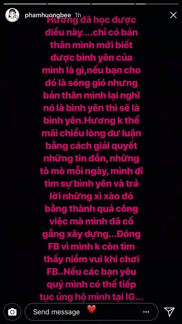 Status của Phạm Hương - Sputnik Việt Nam