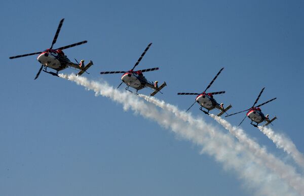 Trực thăng đa dụng HAL Dhruv của Không quân Ấn Độ - Sputnik Việt Nam