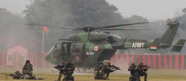 Trực thăng đa dụng HAL Dhruv của Không quân Ấn Độ - Sputnik Việt Nam