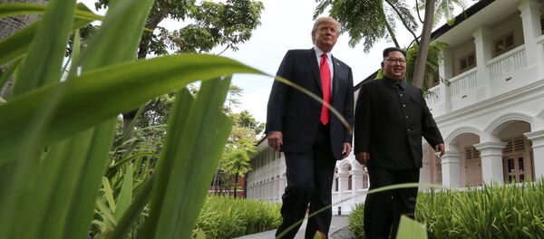 Kim Jong-un và Donald Trump - Sputnik Việt Nam